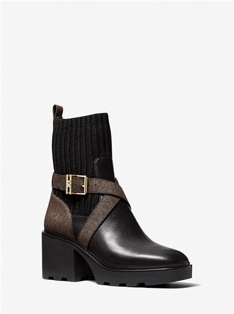 michael kors keisha boots|Keisha Suede and Knit Boot .